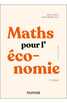 Maths pour l'economie 7e ed. - analyse-algebre