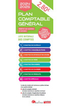 Plan comptable general - 2024 - liste integrale des comptes - autorise aux examens et concours