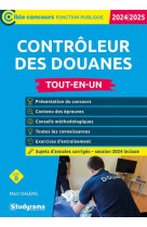 Cible concours fonction publique - controleur des douanes  tout-en-un (categorie b  concours 2024-20