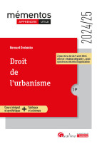 Droit de l'urbanisme - a jour de la loi du 9 avril 2024 dite loi habitat degrade , ainsi que de s