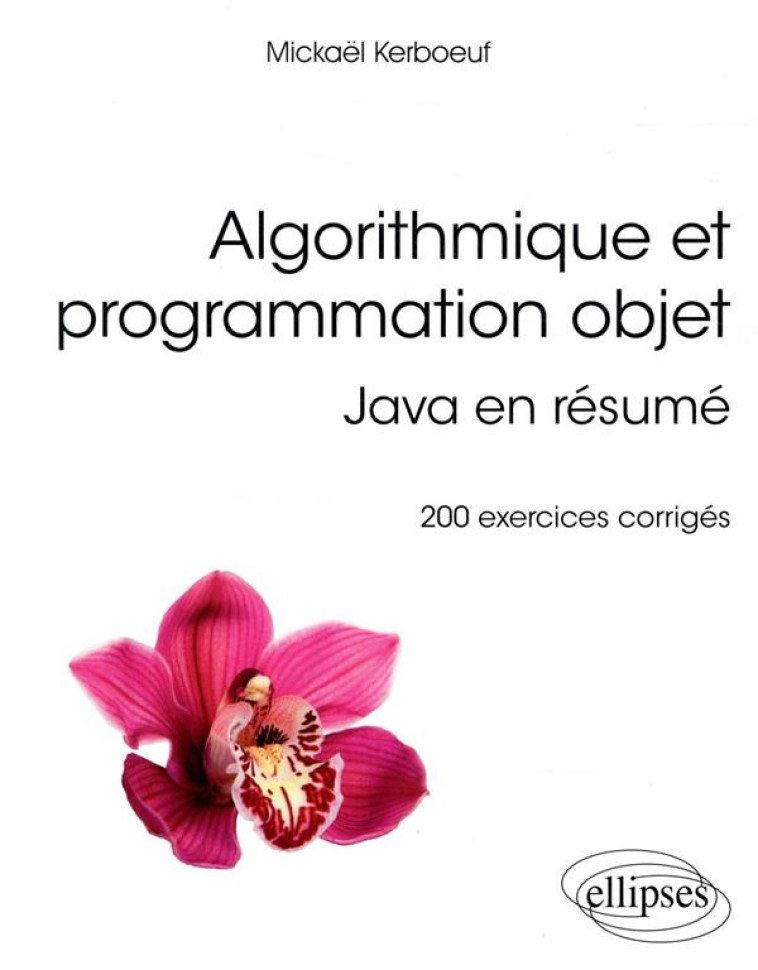 ALGORITHMIQUE ET PROGRAMMATION OBJET  -  JAVA EN RESUME  -  200 EXERCICES CORRIGES - KERBOEUF MICKAEL - ELLIPSES MARKET