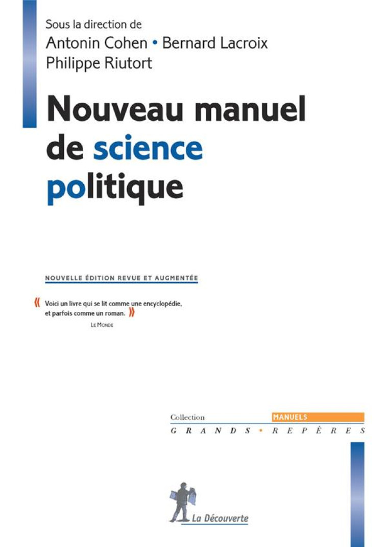 NOUVEAU MANUEL DE SCIENCE POLITIQUE - COHEN/LACROIX - La Découverte