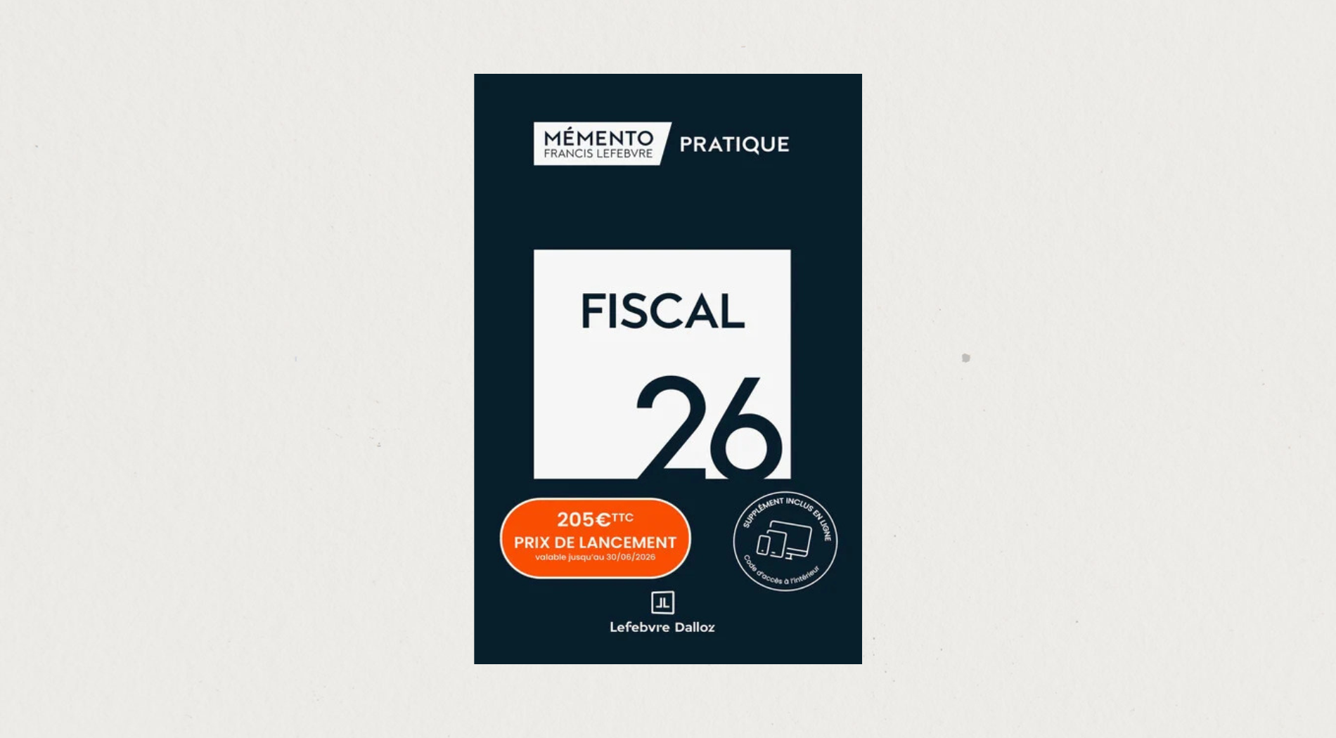 Illustration de l'article Mémento pratique Fiscal 2026