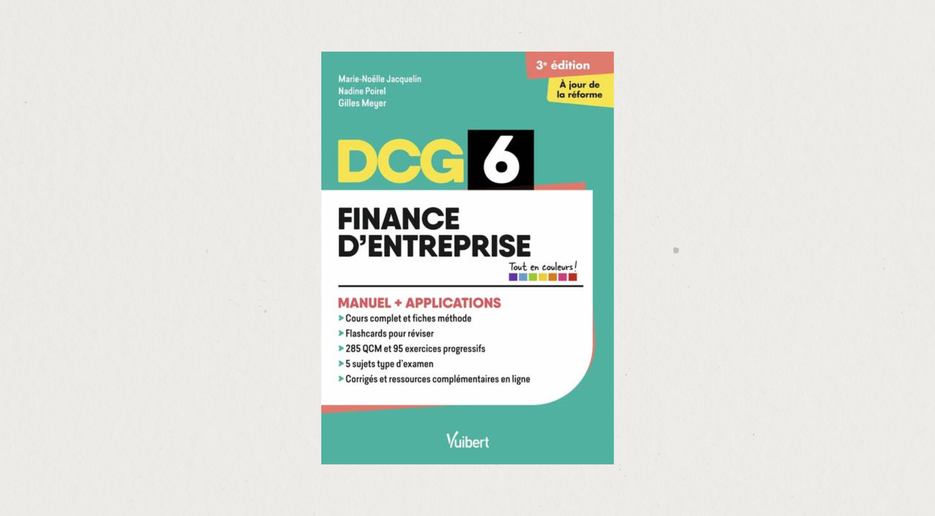 Illustration de l'article DCG 6 finance d'entreprise : manuel + applications - 3e édition